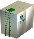 Гринлос Емкость стальная 25 м3 прямоугольная